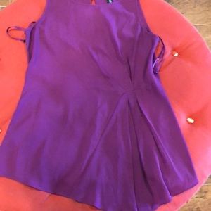 White house Black Market purple top